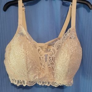Bali lined lace bra xl